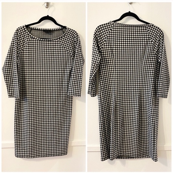 Hatch Gingham Shift Dress Maternity Size 1 - Picture 2 of 5